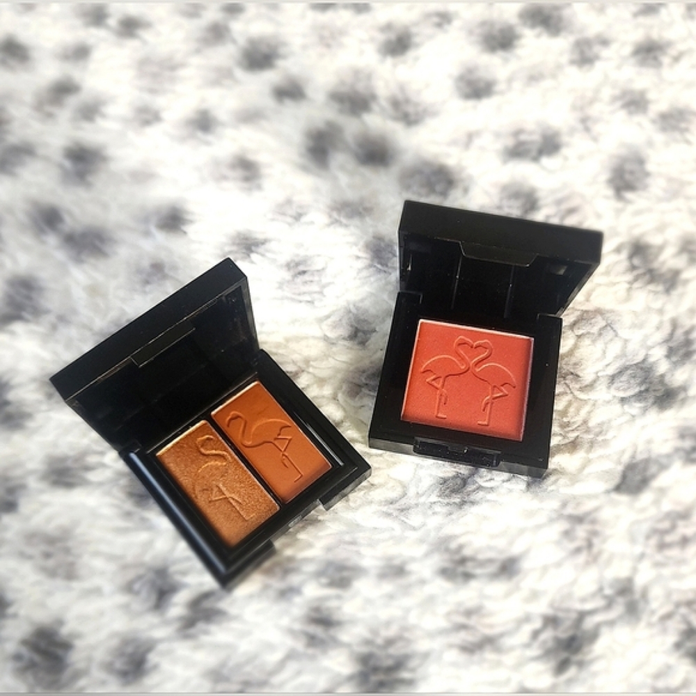 Shaina B. Miami Eyeshadow Duo and Blush Bundle! Brand New Mini Pallettes